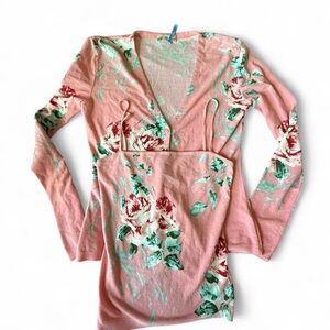 Blumarine cami + cardigan set